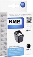 KMP H168BX schwarz Tintenpatrone ersetzt HP 302XL 1745,4001 - Original