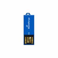 MEDIA RANGE USB-Stick Paper-Clip USB 2.0 blau 8 GB