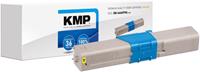 kmp Toner ersetzt OKI 44469704 Kompatibel Gelb 2000 Seiten O-T30