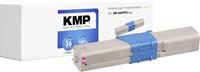 kmp Toner ersetzt OKI 44469723 Kompatibel Magenta 5000 Seiten O-T49MX