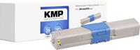 KMP Toner vervangt OKI 44469722 Compatibel Geel 5000 bladzijden O-T49YX