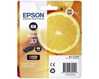 epson Oranges Singlepack Photo Black 33 Claria Premium Ink