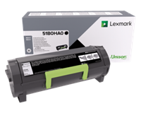 Tonercartridge Lexmark 51B0HA0 zwart HC