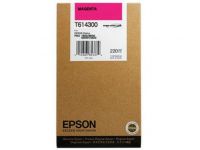 Epson Original T6143 Druckerpatrone magenta 220ml (C13T61430 0)