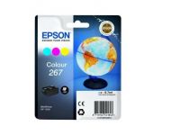 epson Globe Singlepack Colour 267 ink cartridge