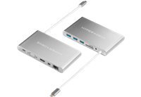HYPER 11-in-1 Ultimate Hub voor MacBook, PC en USB-C zilver