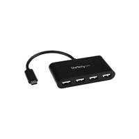 StarTech 4-Port USB-C Hub - Mini Hub - USB-C to 4x USB-A - USB 2.0