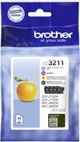 Brother Tinte Valuepack LC3211VALDR