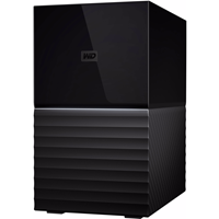 WD My Book Duo 20 TB Externe harde schijf (3.5 inch) USB 3.2 Gen 2 (USB 3.1) Zwart WDBFBE0200JBK-EESN