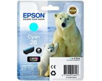 Epson 26 - cyan - original - blækpatron - Tintenpatrone Cyan
