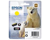 epson Polar bear Singlepack Yellow 26 Claria Premium Ink
