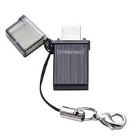 Intenso® USB Drive 2.0 Mini Mobile 8GB - USB + Micro USB Port 3524460