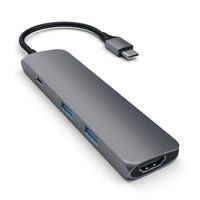 Satechi USB-C Multi-Port Hub Space Gray