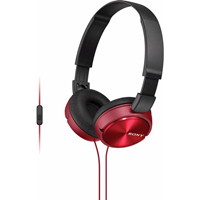 Sony on-ear hoofdtelefoon MDR-ZX310AP rood