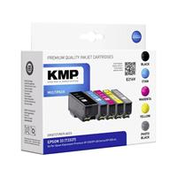 kmp Tinte ersetzt Epson T3337, 33 Kompatibel Kombi-Pack Schwarz, Cyan, Magenta, Gelb E216V 1633,4855