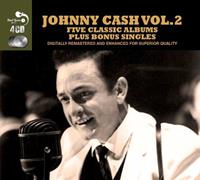 Johnny Cash - Five Classic Albums Plus Bonus Singles - Johnny Cash Vol.2 (4-CD)