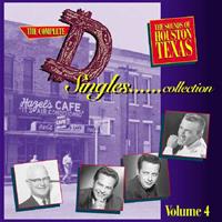 Various - The 'D' Singles - Vol.4, The Sounds Of Houston Texas (4-CD Deluxe Box Set)