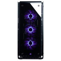 corsair Crystal 570X RGB Mirror Black Tempered Glass Midi-Tower PC-Gehäuse Schwarz 3 Vorinstalliert