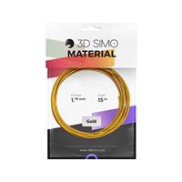 Filament 3D Simo 3Dsimo Gold 1.75 mm Goud 40 g