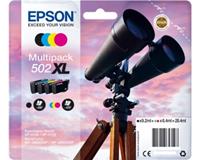 Epson 502XL Multipack - 4er-Pack - mit hoher Kapazität - Schwarz, Gelb, Cyan, Magenta - original - Tintenpatrone