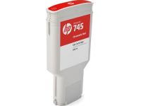 HP F9K06A nr. 745 inkt cartridge chromatic red hoge capaciteit (origineel)