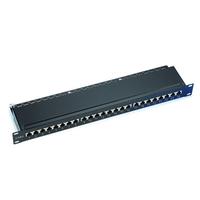 Advancedcabletechnology Patchpanel 24p stp c6+cover - 