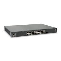levelone GTL-2881 Managed Switch Netzwerk Switch 1 / 10 GBit/s