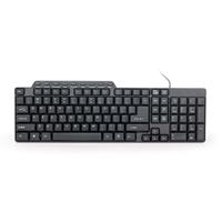 Gembird KB-UM-104 - keyboard - US - black - Tastaturen - Englisch - US - Schwarz