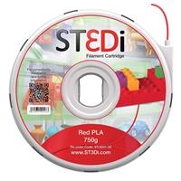 St3di cartridge pla 750g rood voor st3di printer