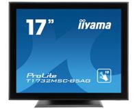 Iiyama Monitor ProLite T1732MSC-B5AG Touch-LED-Display 43 cm (17") schwarzmatt mit AntiGlare Beschichtung