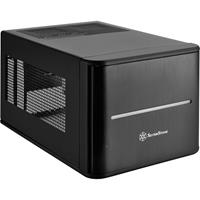 SilverStone Case Storage CS280 - Gehäuse - Desktopmodell Slimline - Schwarz