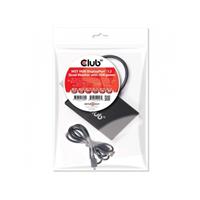 Club3D DisplayPort Adapter [1x DisplayPort Stecker - 4x DisplayPort Buchse] Schwarz