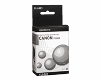 quantore Inktcartridge  Canon CLI-521 blauw+chip