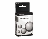 Inktcartridge Quantore alternatief tbv Canon CLI-8 zwart chip