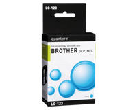 quantore Inktcartridge  Brother LC-123 blauw