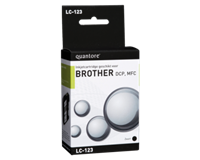 quantore Inktcartridge  Brother LC-123 zwart