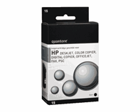 quantore Inktcartridge  HP C6615D 15 zwart