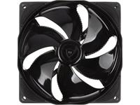 PC ventilator NoiseBlocker NB-eLoop B12-PS Black Edition Zwart (b x h x d) 120 x 120 x 25 mm