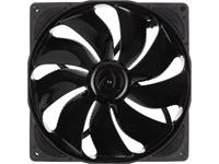 PC ventilator NoiseBlocker NB-eLoop B14-PS Black Edition Zwart (b x h x d) 140 x 140 x 29 mm