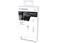 vivanco SPORT AIR FITNESS W Bluetooth Sport In Ear Stereo-Headset Schweißresistent Weiß