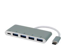 Roline Secomp 14.02.5045. Hostinterface: USB 3.0 (3.1 Gen 1) Type-C, Hub-interfaces: USB 3.0 (3.1 Gen 1) Type-A, Lengte snoer: 0,14 m. Overdrachtssnelheid: 5000 Mbit/s. Netvoeding: 60 W. Kleur van het