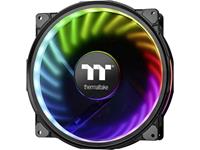 PC ventilator Thermaltake Riing Plus 20 RGB TT Premium Edition Zwart, RGB (b x h x d) 200 x 200 x 30 mm
