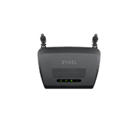 Zyxel NBG418N V2 Draadloze Router 300MBps Zwart