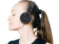 Renkforce RF-BTK-100 Bluetooth HiFi Headset stereo On Ear Headset, Vouwbaar Zwart-grijs
