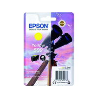 Epson Original 502 Druckerpatrone gelb 160 Seiten 3.3 ml (C13T02V44010)
