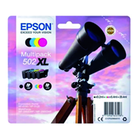 epson Inktcartridge  502XL T02W6 zwart + 3 kleuren HC