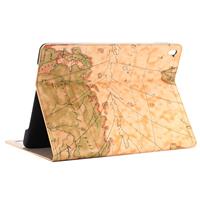 huismerk Map Pattern Horizontal Flip Leather Case with Holder & Card Slots & Wallet for iPad Pro 9.7 inch Random Pattern Delivery