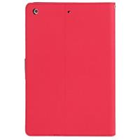 huismerk Kruis structuur lederen hoesje met opbergruimte voor pinpassen opberg vakje & houder voor iPad Air(rood)