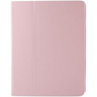 huismerk Hoge kwaliteit Litchi textuur vouwen leder met slaap / Wake-up & houder functie voor iPad 2 / iPad 3 / iPad 4(Pink)