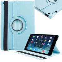 Stand flip sleepcover hoes - iPad 2 / 3 / 4 - lichtblauw